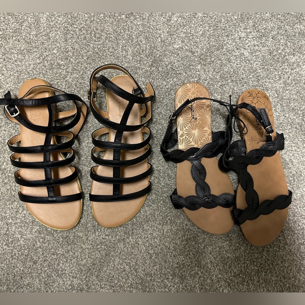 Brand new Women’s sandals - both size 6 - never worn
